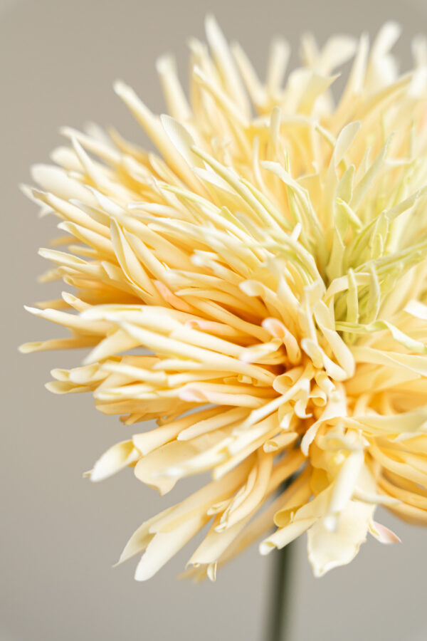 Zijden bloem - Chrysant Yellow