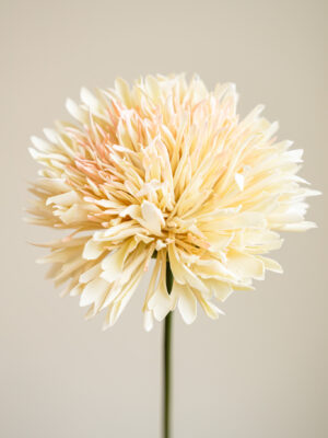 Zijden bloem - Chrysant Licht Oranje