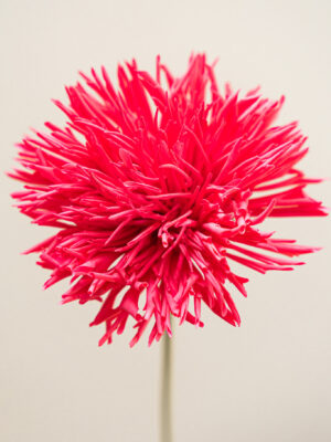 Zijden bloem - Chrysant Fel Roze