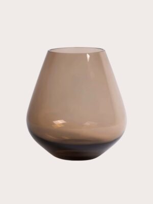 Vazen - Pearvaas coffee gemaakt van glas