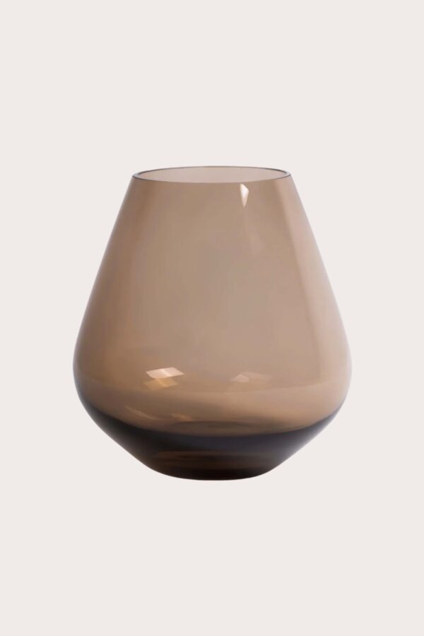 Vazen - Pearvaas coffee gemaakt van glas