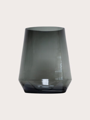 Vazen - Diamond vaas Smokey Grey