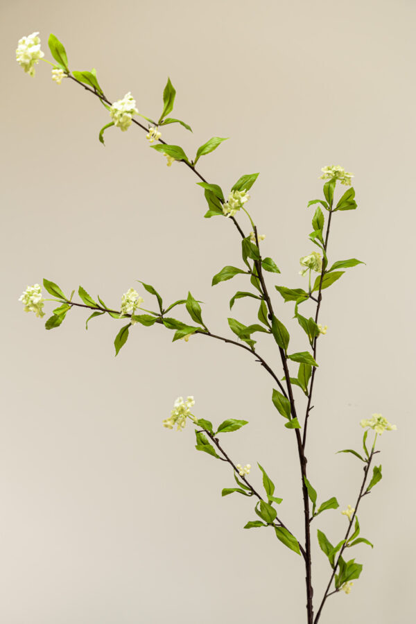 Zijden bloem - Snowball Spray Groen