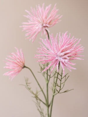 Zijden bloem - Anemone Pink