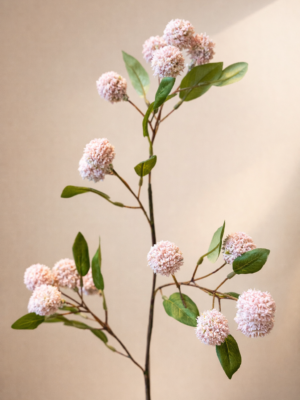 Zijden bloem – Sneeuwballetjes Lichtroze