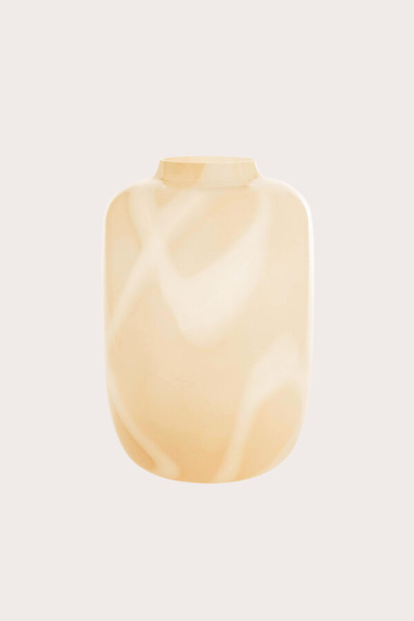 Vazen - Toronto vaas beige met patroon