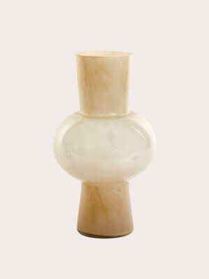 Vazen - Hoge vaas Beige